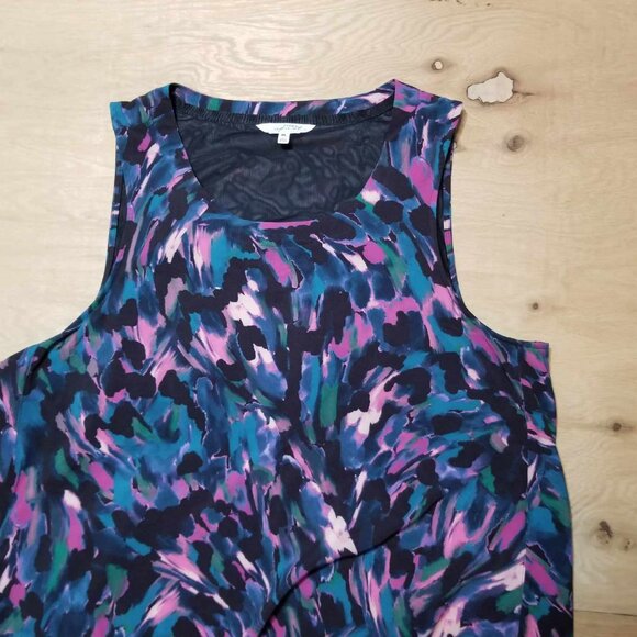 Retro Print Performance Dress - Picture 3 of 4